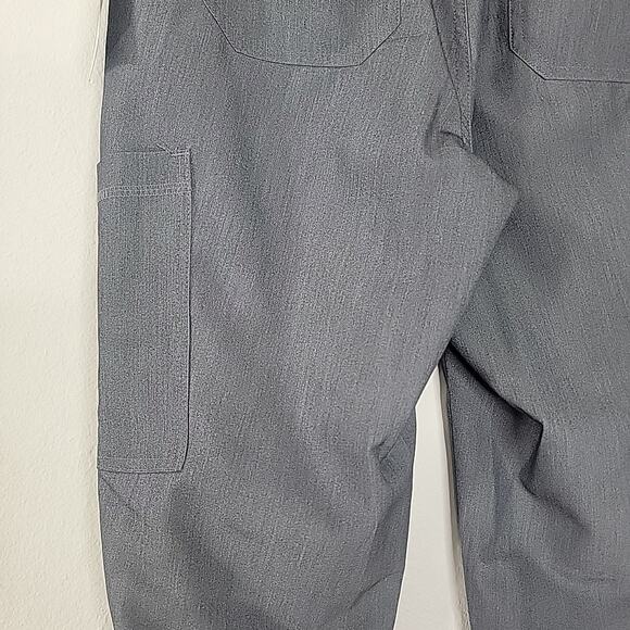 Med Couture Touch Scrub Pants Women’s Small NWT Gray Elastic Waist Pockets - Picture 7 of 10